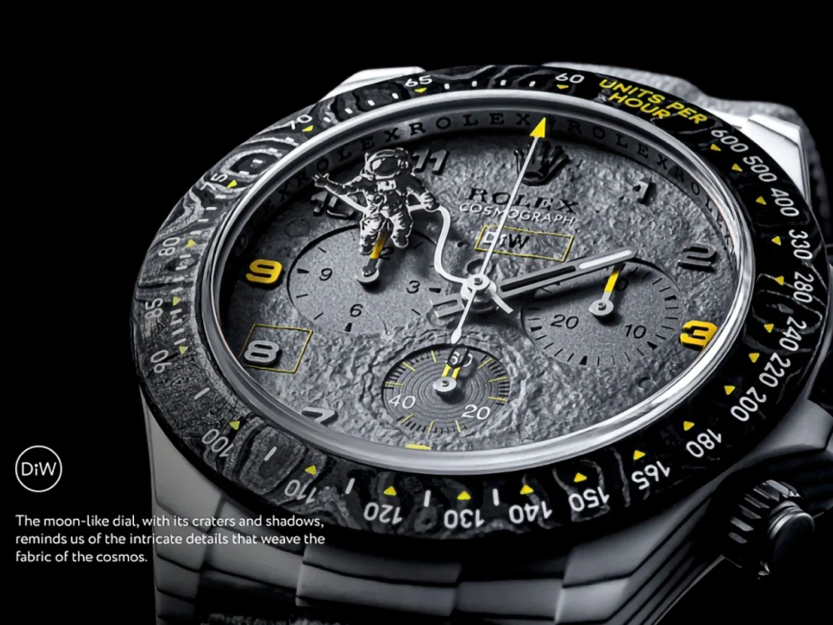 DiW Rolex Daytona "SPACE MISSION" In Quartz Fiber