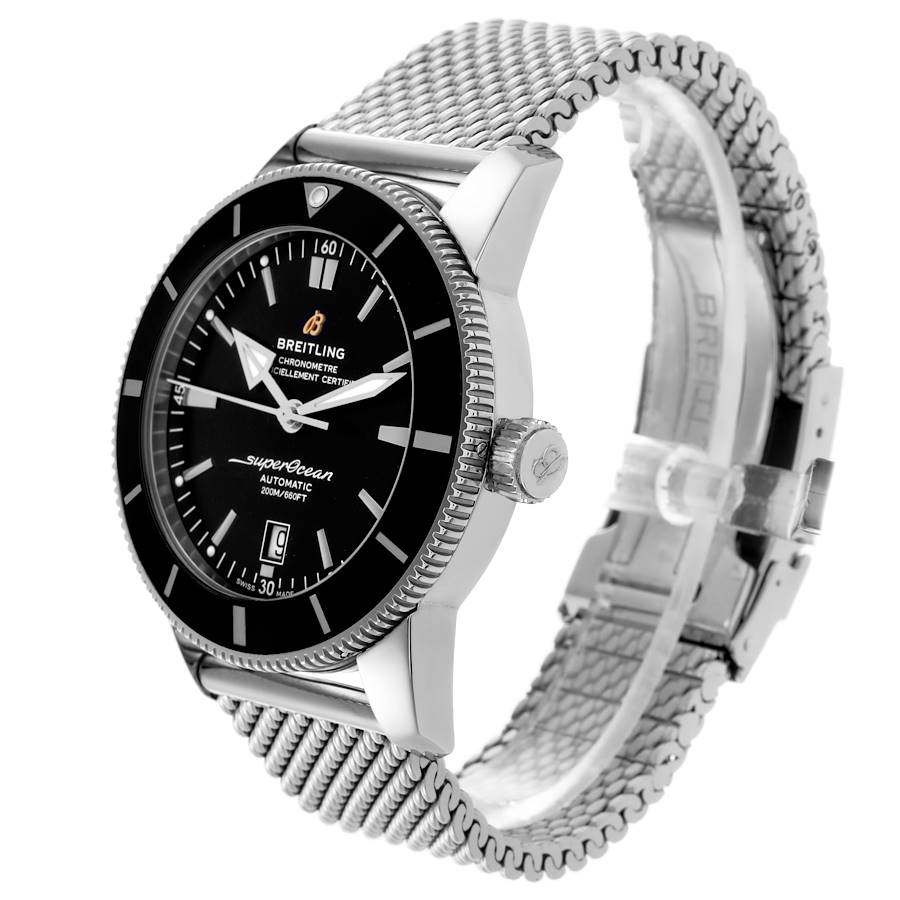 Breitling Superocean Heritage B20 46mm Black Dial Mens Watch AB2020