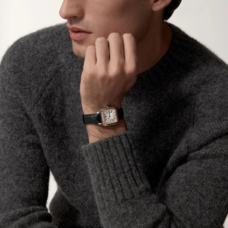 SANTOS-DUMONT Rose Gold MIx 38mm