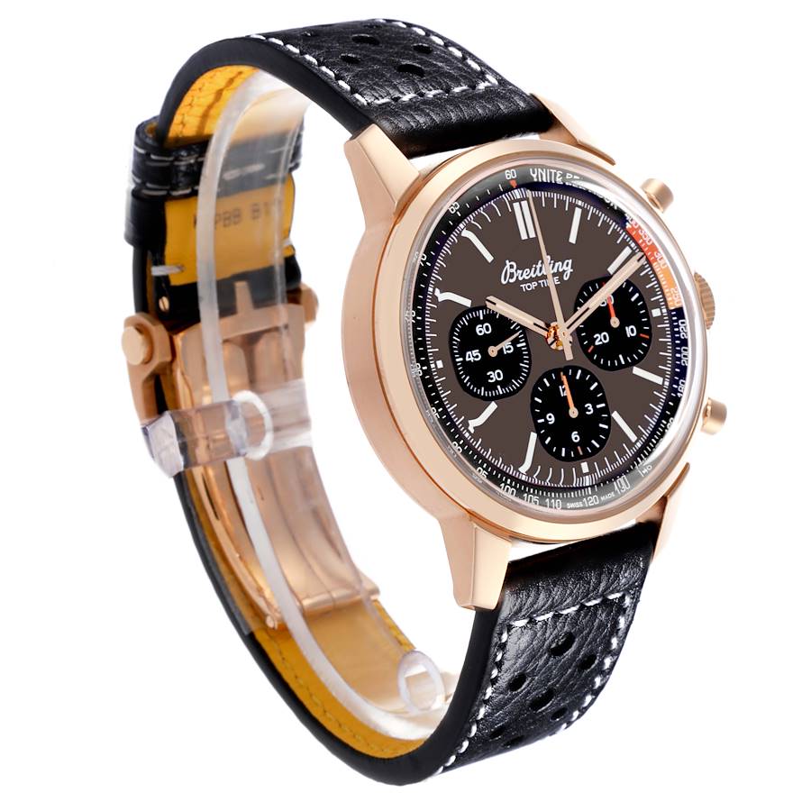 Breitling Top Time Rose Gold Mens Watch RB0176