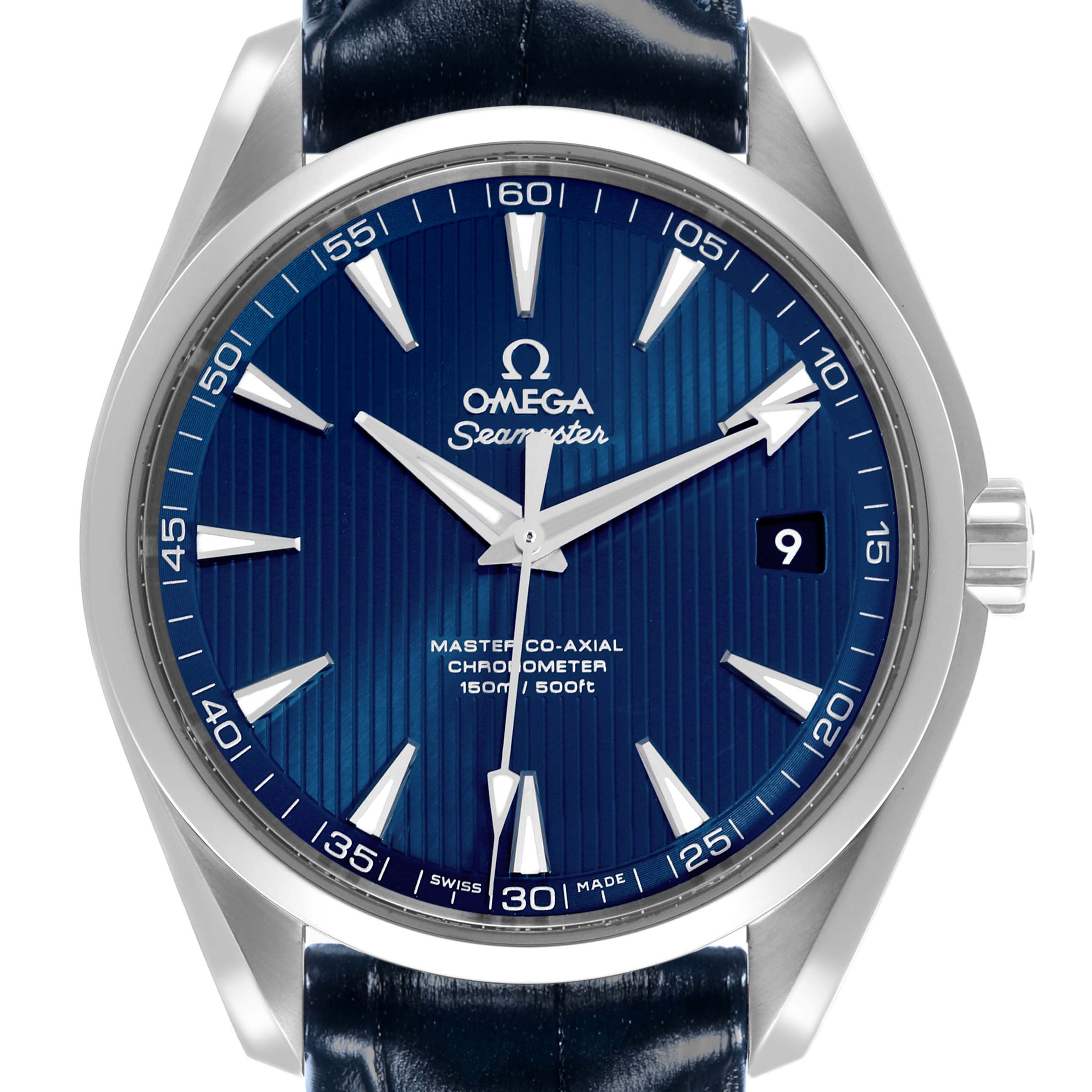 Omega Seamaster Aqua Terra Blue Steel Mens Watch 41.5 MM 231.13.42.21.03.001