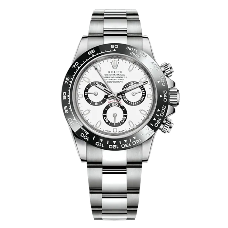 Rollie-The Crown Cosmograph Daytona Panda Dial Stainless Steel 116500ln-0001 Unworn