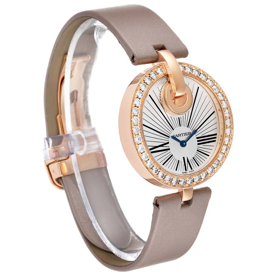 Cartier Captive Rose Gold Diamond Ladies Watch WG600011