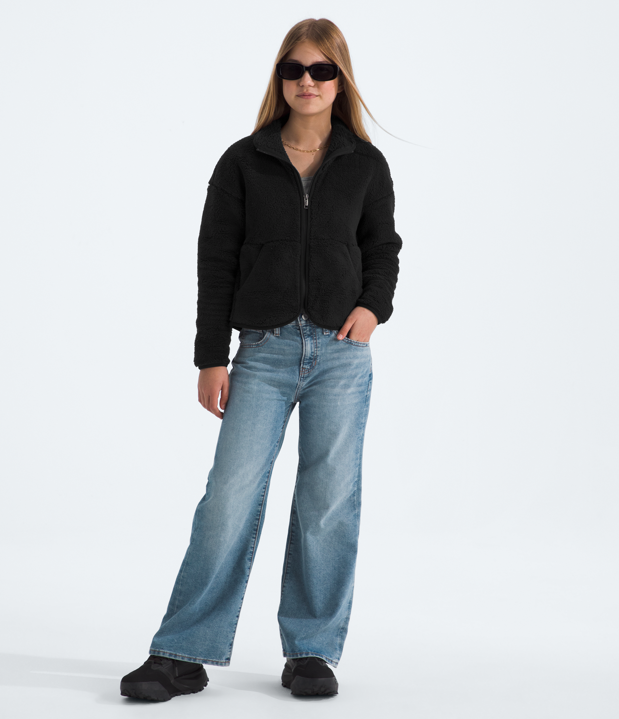 Girls’ Cabin Fleece Full-Zip Jacket