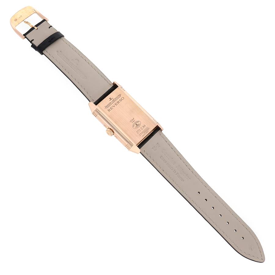 Jaeger LeCoultre Grande Reverso Calendar Rose Gold Mens Watch Q3752520