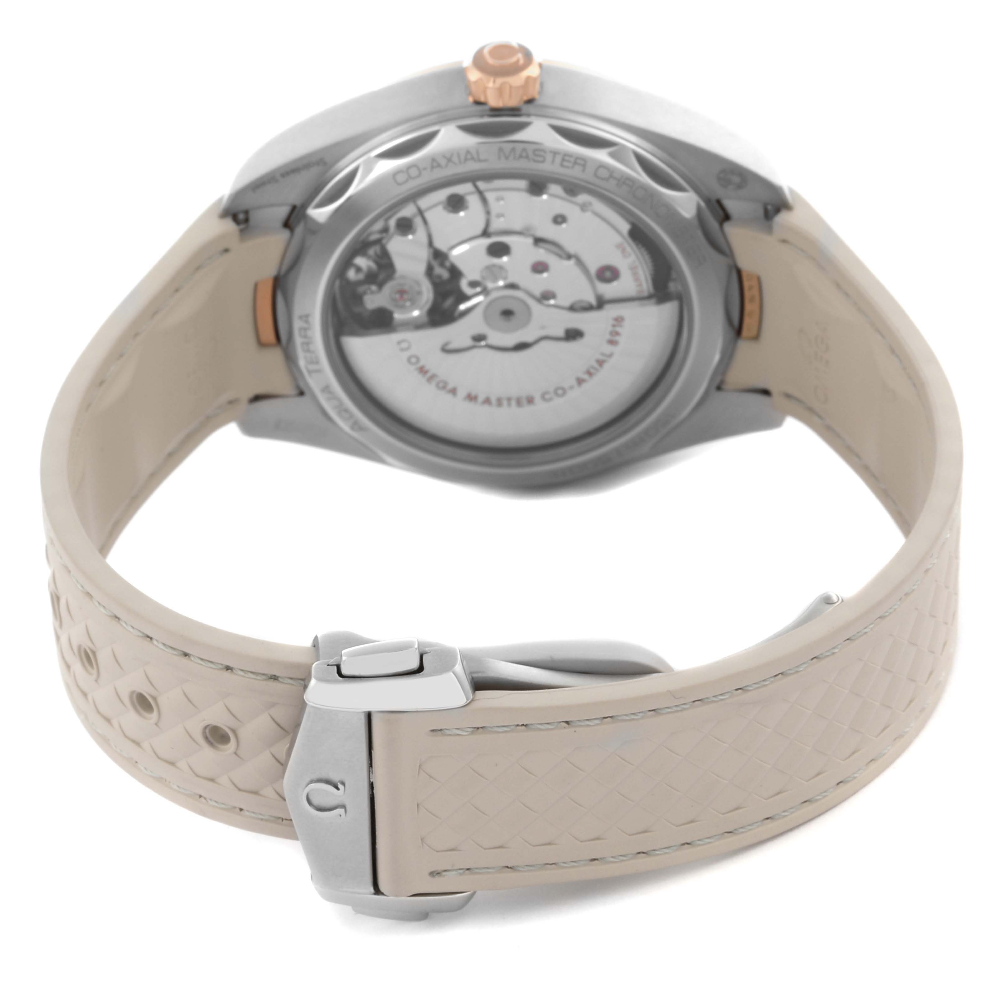 Omega Seamaster Aqua Terra Steel Rose Gold Watch 41.0 MM 220.22.41.21.03.001