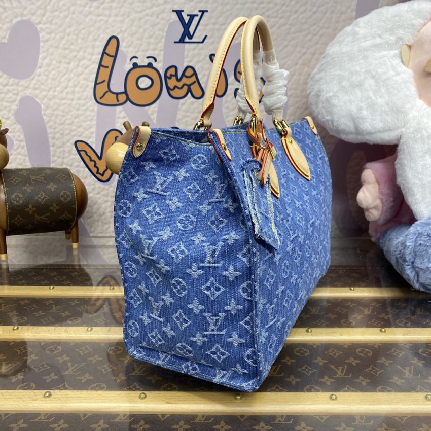 Replica LV Onthego Denim