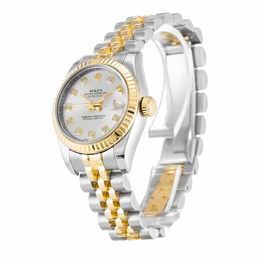 Rolex Datejust Yellow Gold Diamond 179173 Super Clone