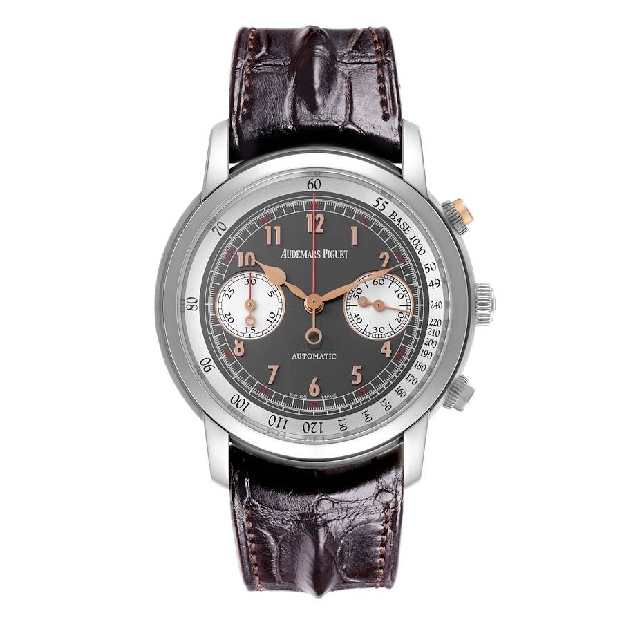 Audemars Piguet Jules Gstaad Classic Limited Edition Titanium Mens Watch 26558TI
