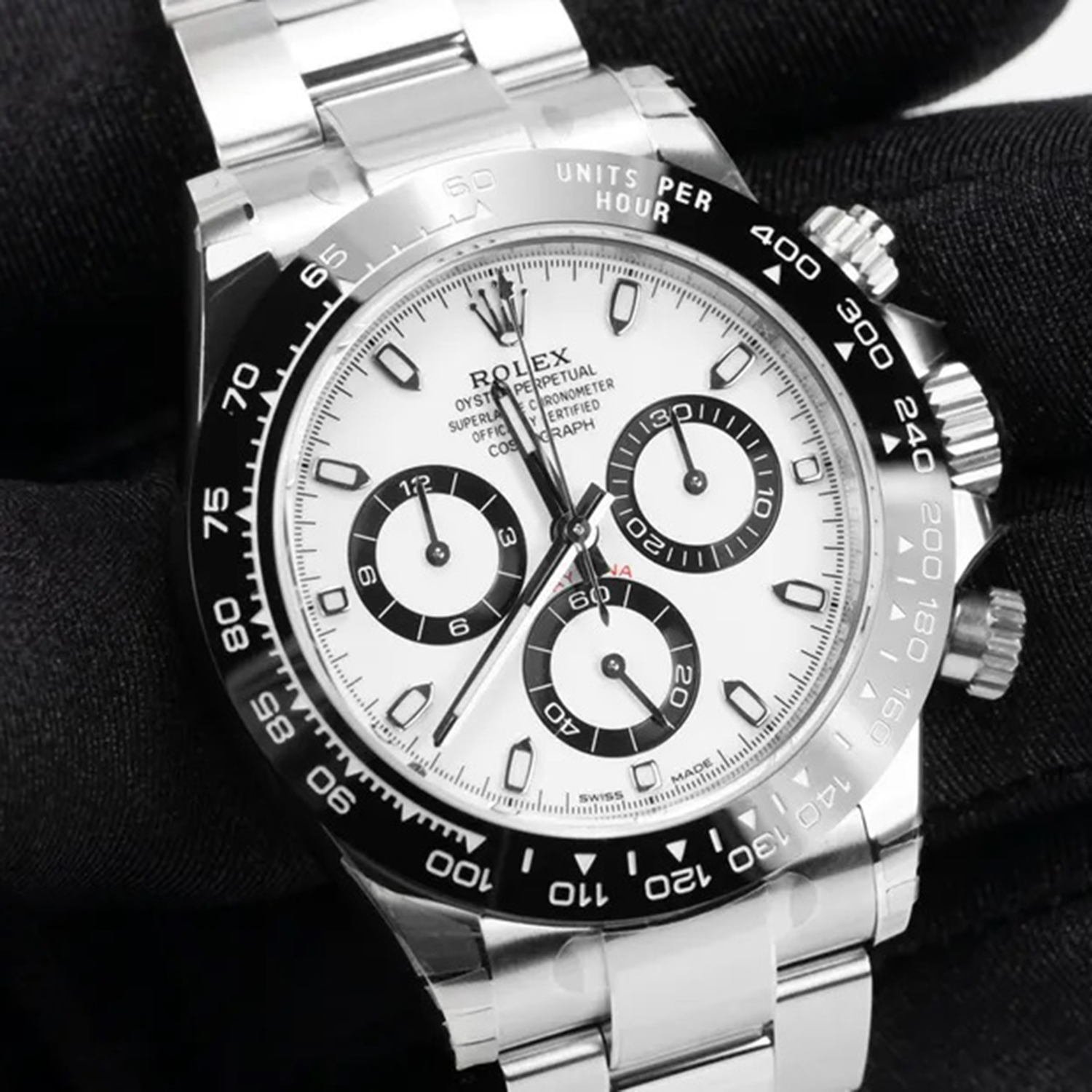 Rolex Cosmograph Daytona Panda Dial Stainless Steel 116500ln-0001 Unworn