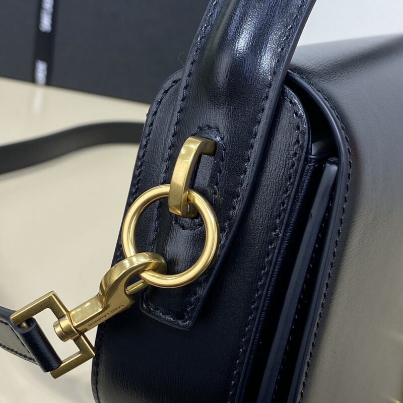 Replica YSL Voltaire Top Handle Black