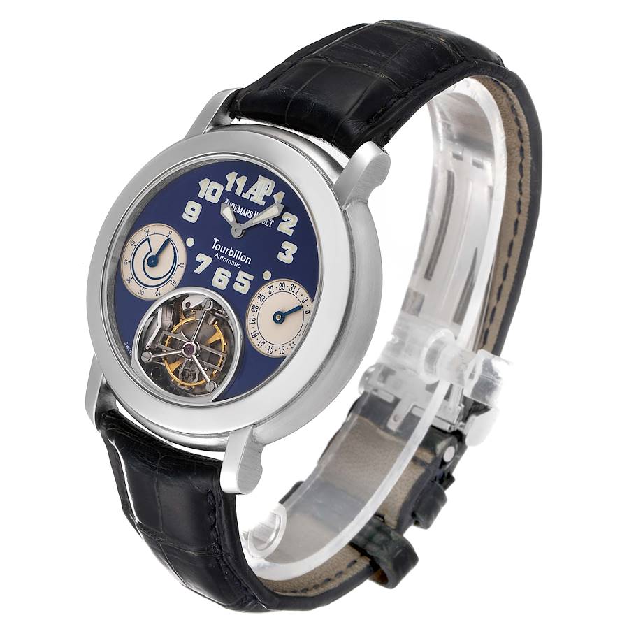 Audemars Piguet Jules Audemars Tourbillon Platinum Mens Watch 25964PT