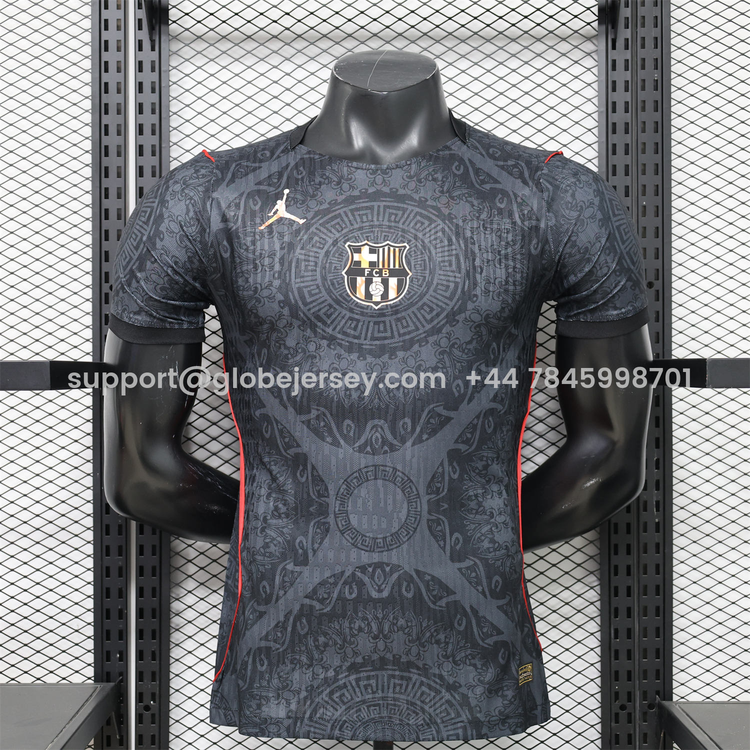 Barcelona 25-26 Jordan Black Special Jersey - Player Version