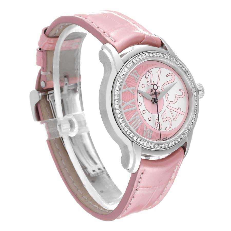 Audemars Piguet Millenary Steel Diamond Ladies Watch 77301ST