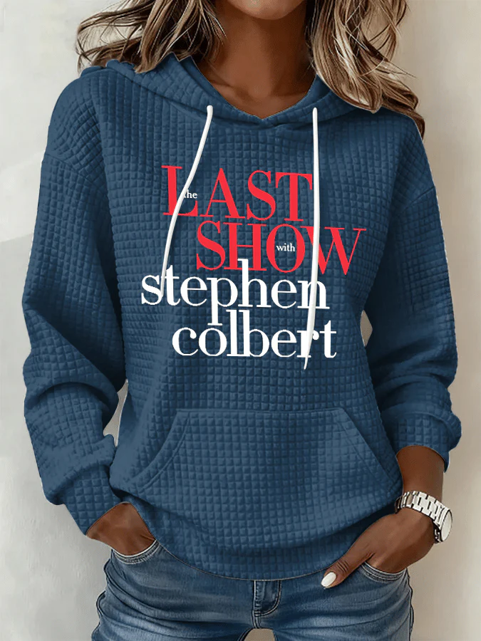 Retro Last Show Print Hoodie