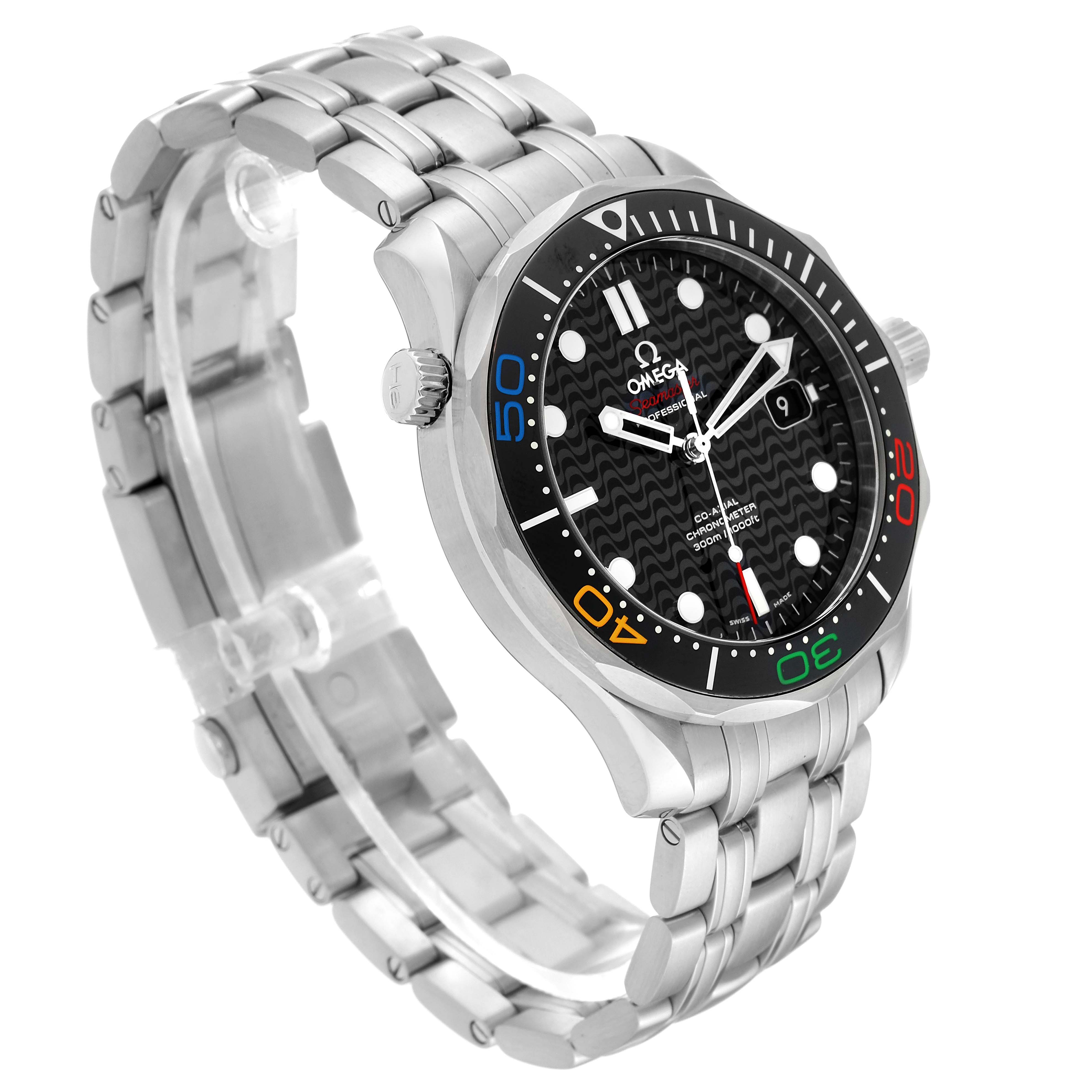 Omega Seamaster Olympic Rio 2016 LE Steel Watch 41.0 MM 522.30.41.20.01.001