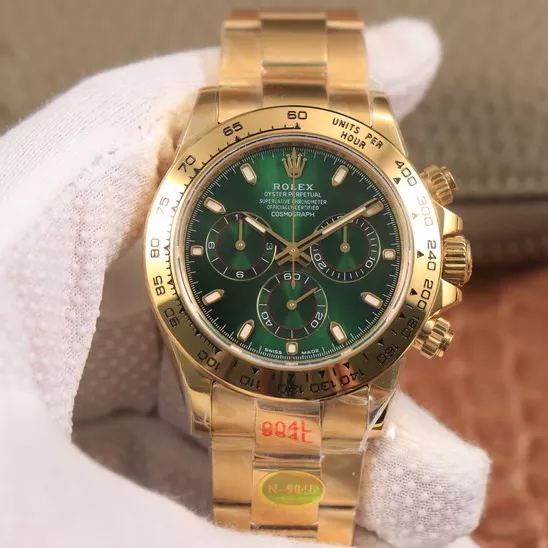 ​Rollie-The CrownDaytona &lsquo;Pikachu&rsquo; Gold 18k Yellow Gold Oyster Steel 40 mm 116508