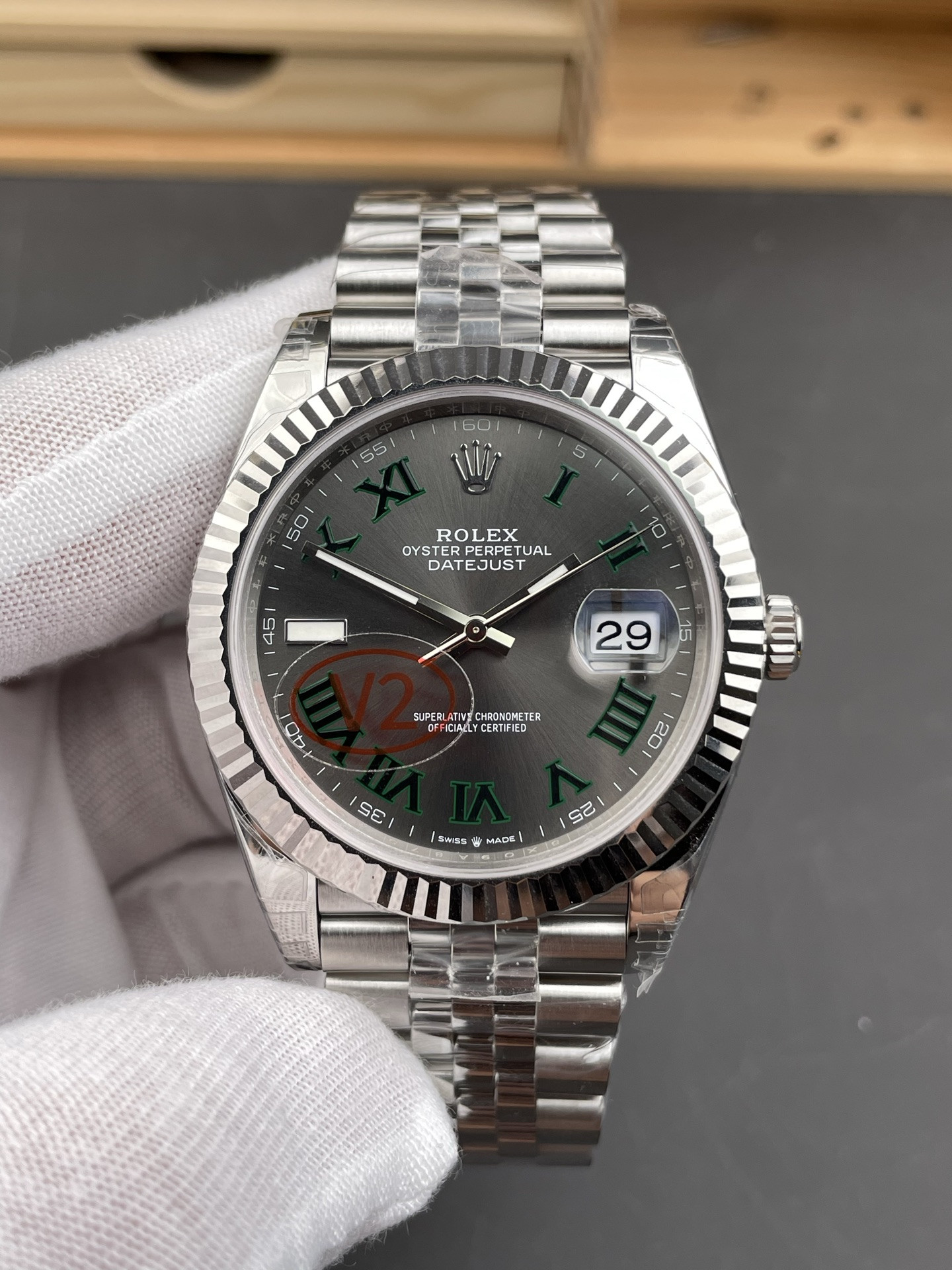 Wimbledon Datejust V2 Version
