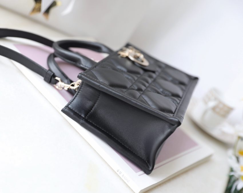 Replica Dior Tote Book Mini Black