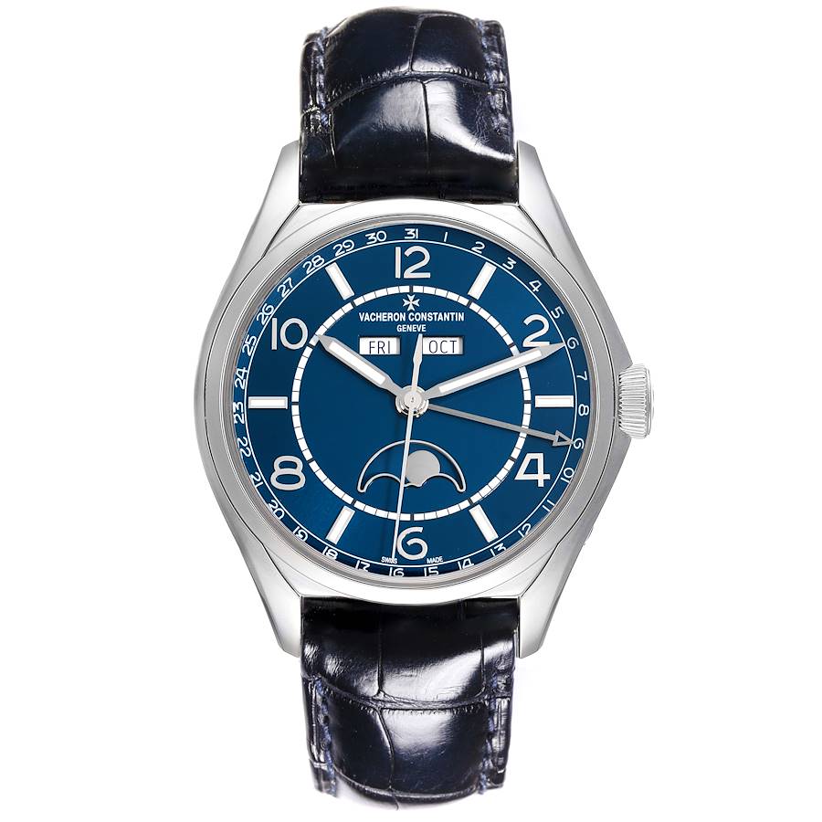 Vacheron Constantin Fifty Six Complete Calendar Steel Mens Watch 4000E