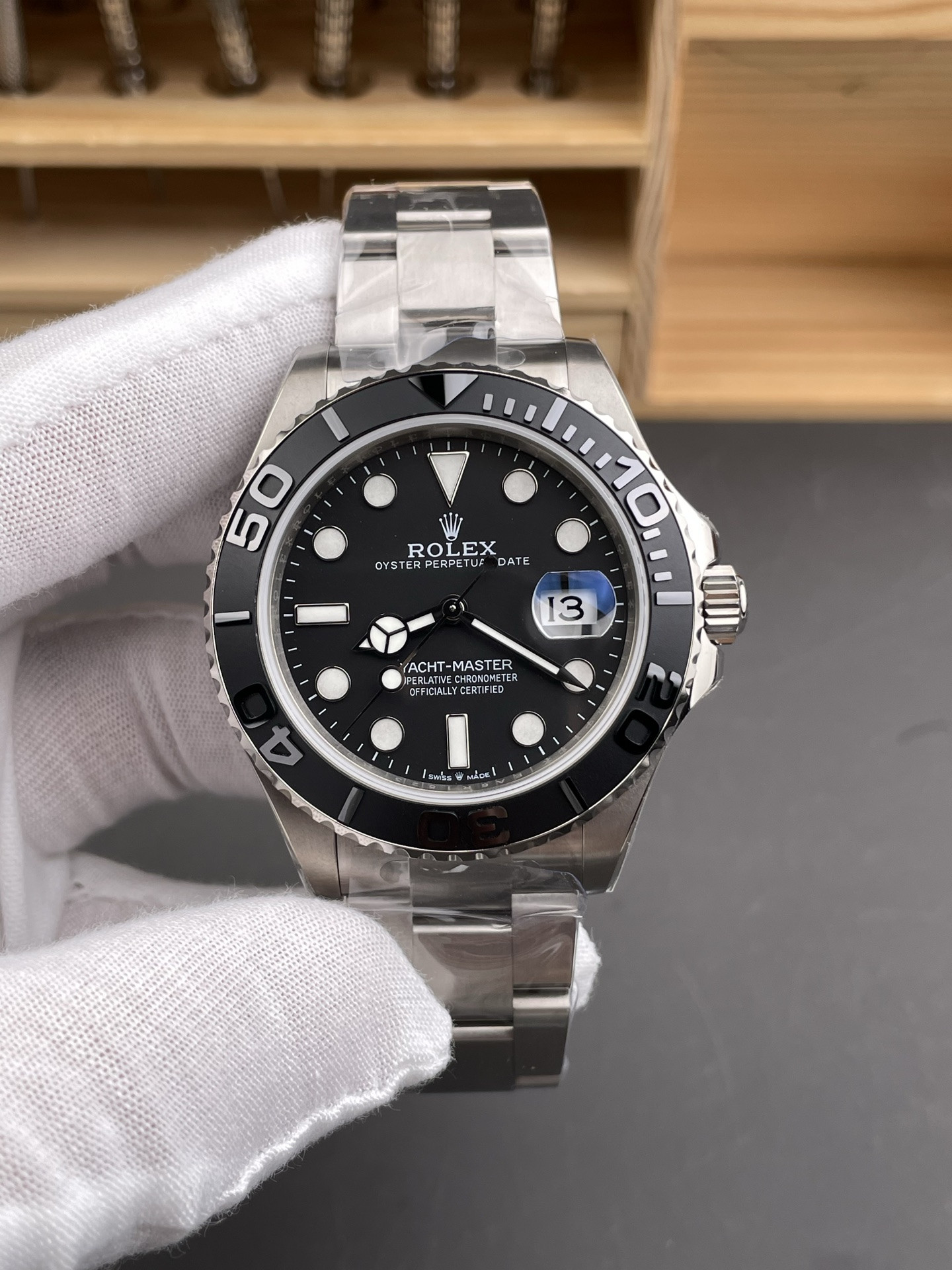 Titanium Yacht-Master Ceramic Bezel EWE Factory