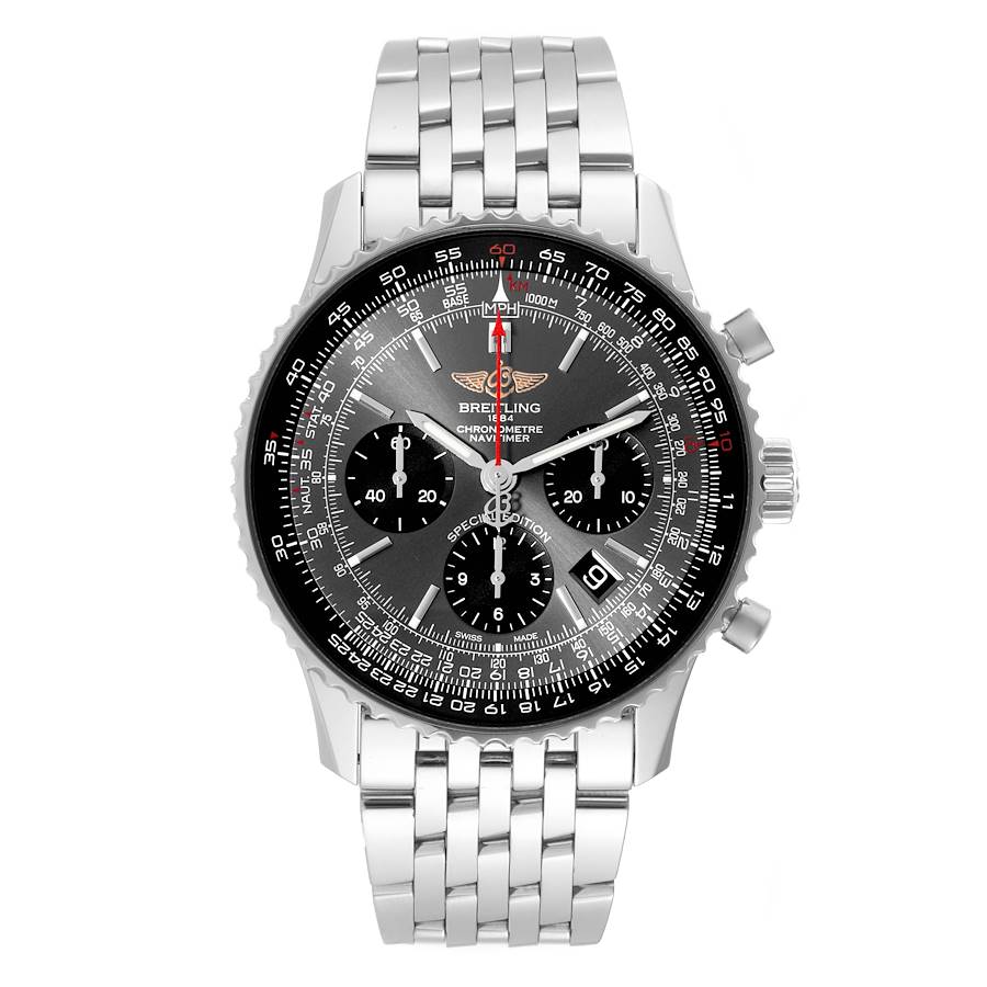 Breitling Navitimer 01 Japanese LE Steel Mens Watch AB0121