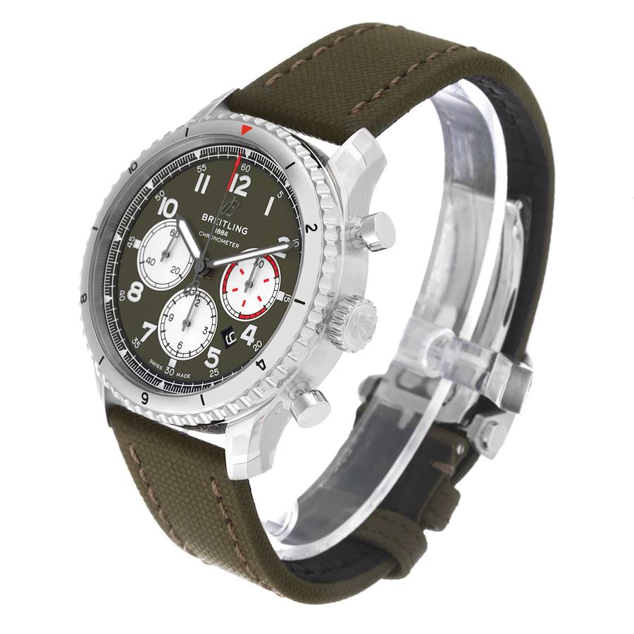 Breitling Aviator 8 B01 Curtiss Warhawk Steel Mens Watch AB0119