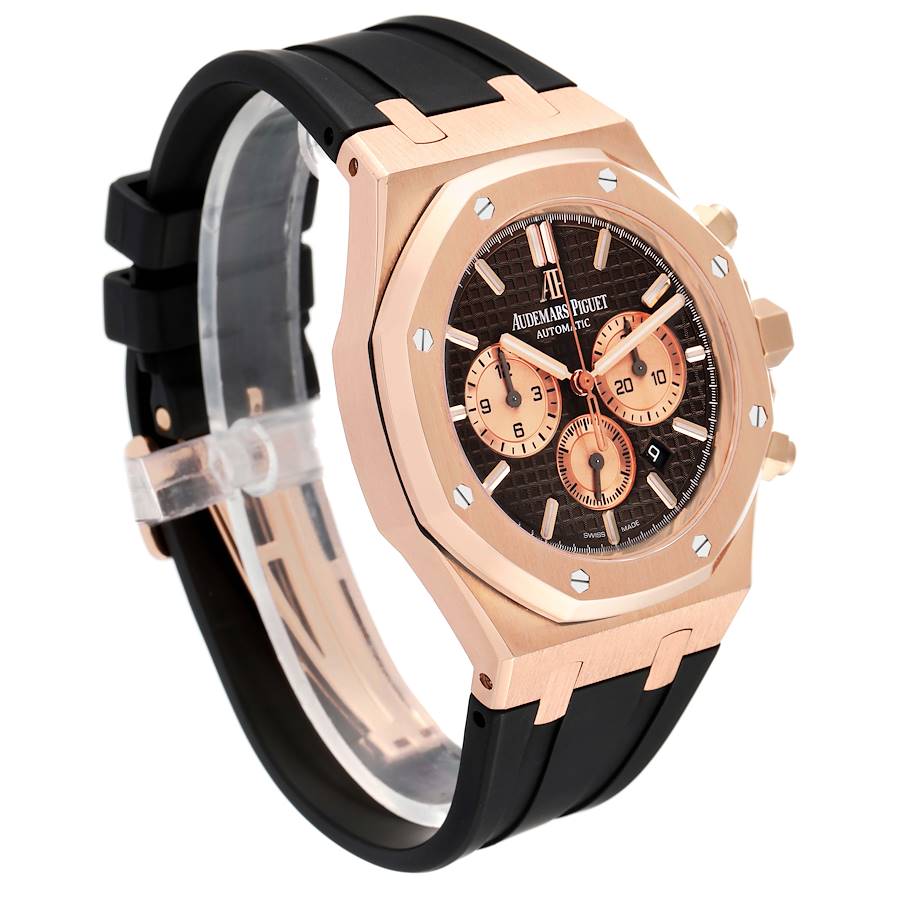 Audemars Piguet Royal Oak Rose Gold Chronograph Mens Watch 26331OR