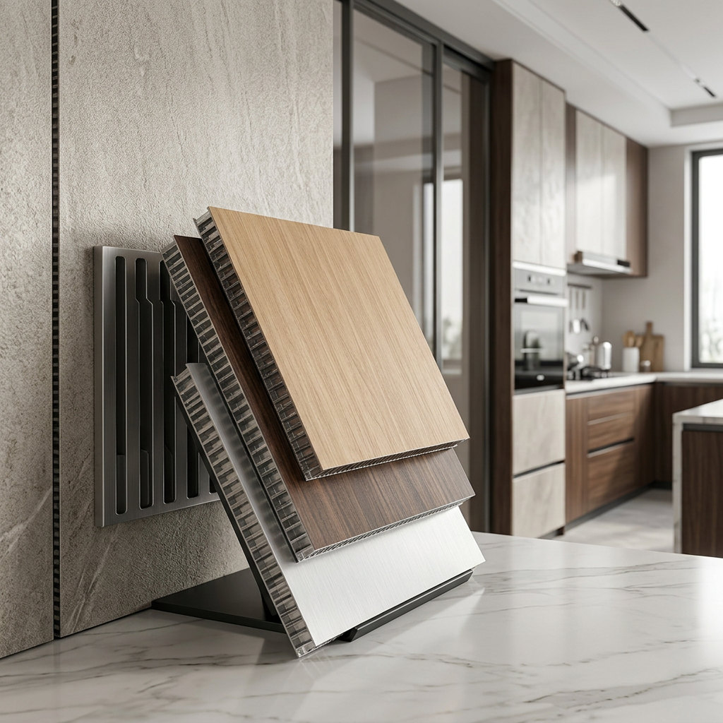 Full Aluminium Honeycomb Furniture Board for Kitchen Cabinet Bathroom Cabinet Anti Deformation Custom for Furniture Factory
