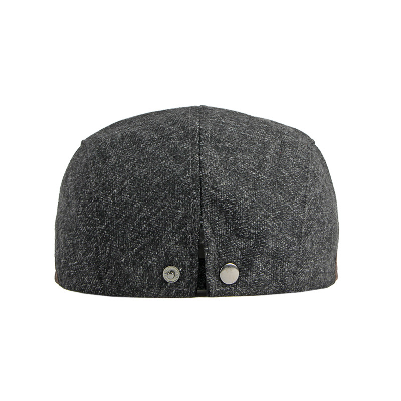 Men's Retro Thickened Warm Adjustable Beret