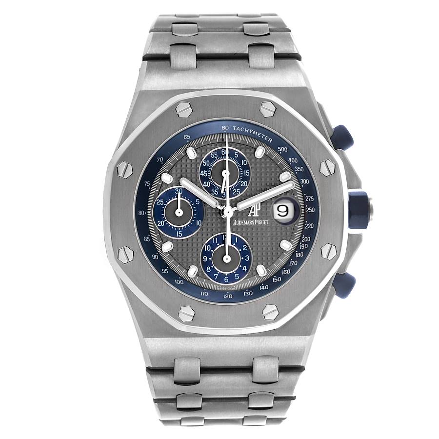 Audemars Piguet Royal Oak Offshore Titanium Mens Watch 25721TI