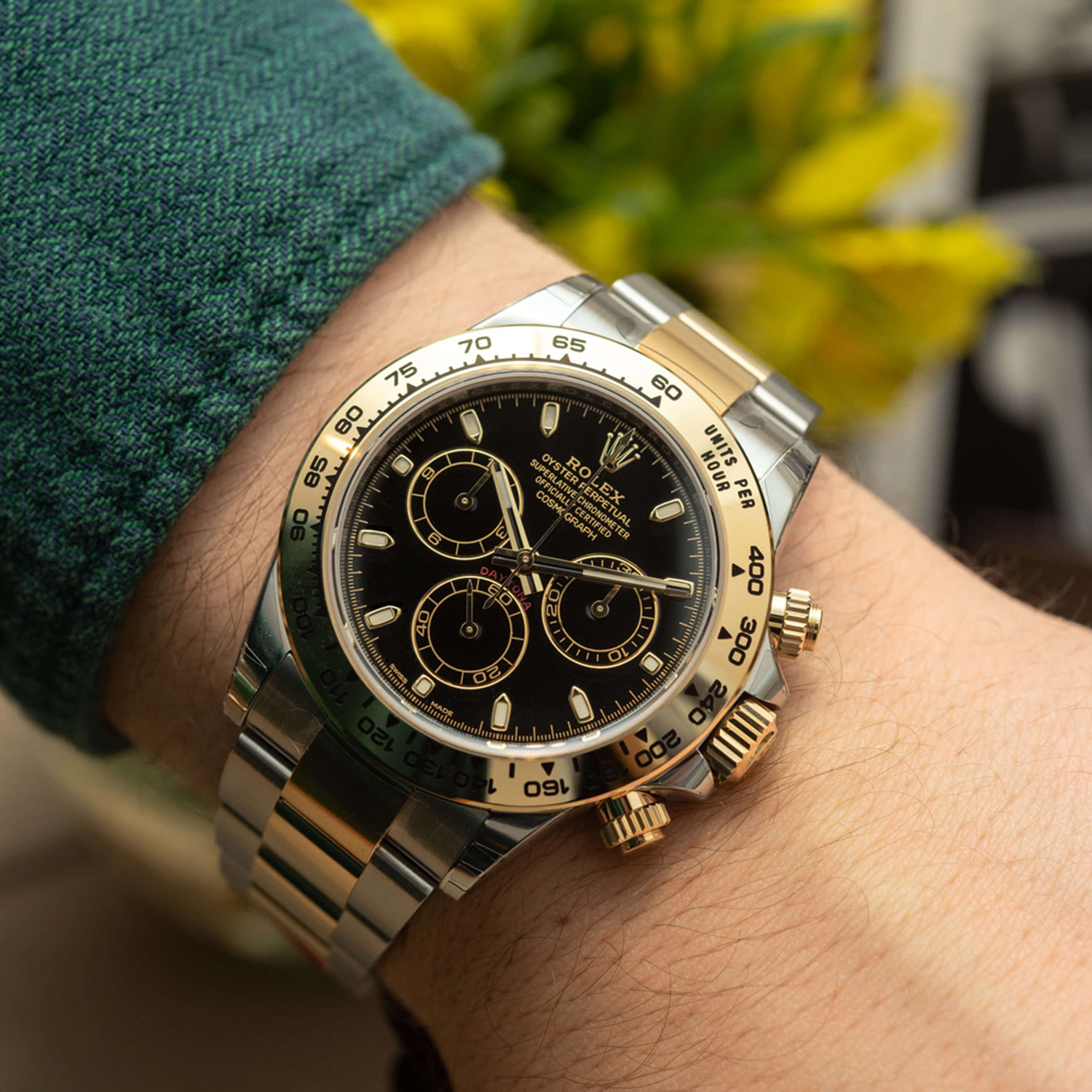 ​Rollie-The Crown Cosmograph Daytona 40mm Black Dial 116503-0004