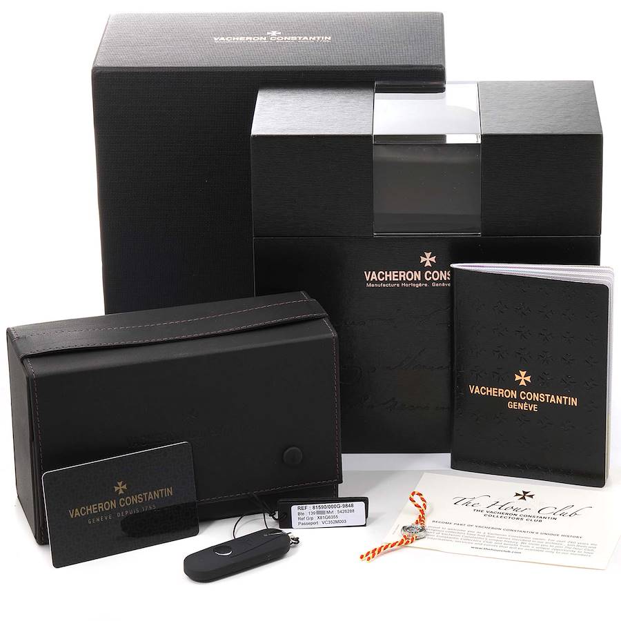 Vacheron Constantin Traditionnelle White Gold Diamond Ladies Watch 81590