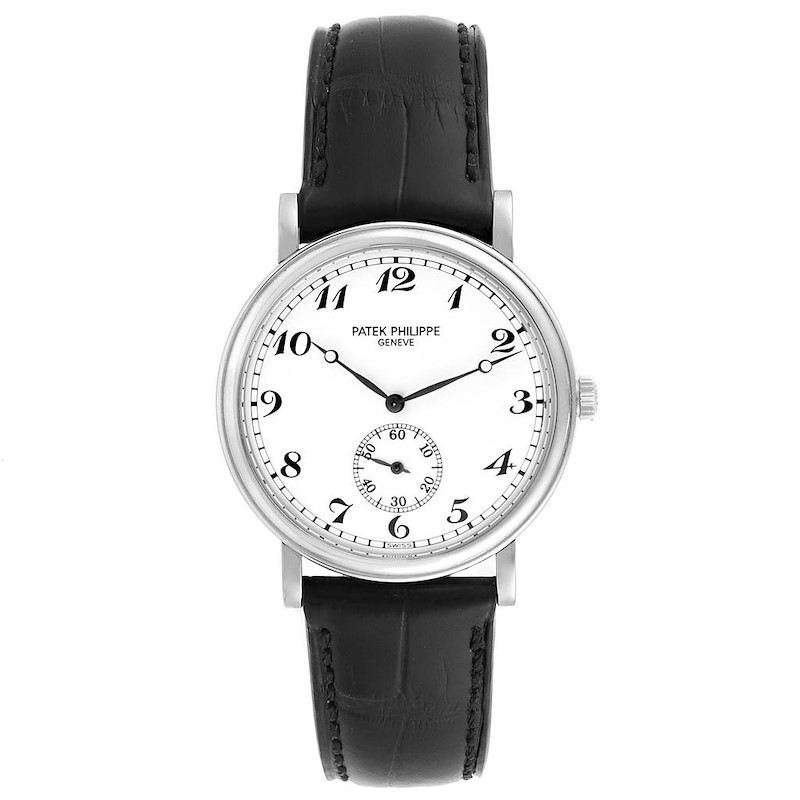 Patek Philippe Calatrava Officier Platinum Mens Watch 5022