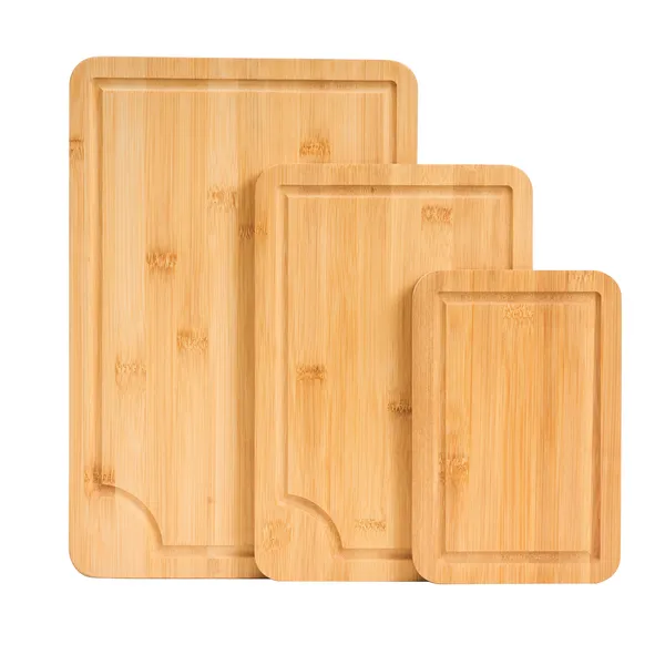Cutting Board 3 Pieces Versatile Bamboo Cutting Board