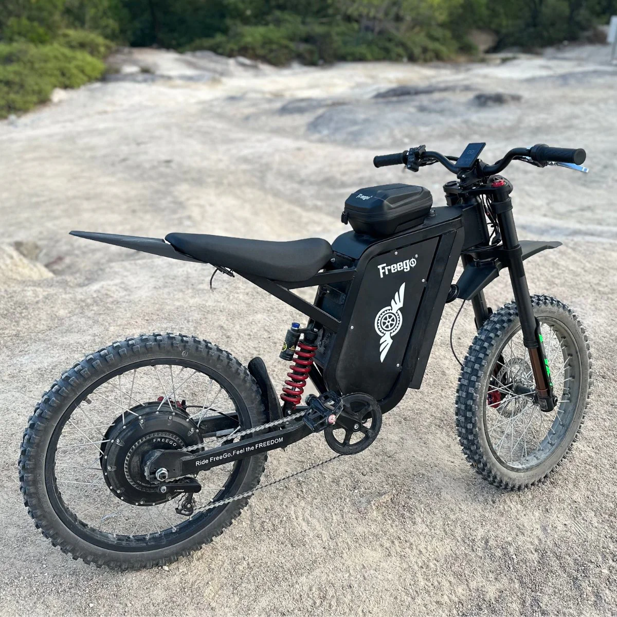 Freego X3 All-Terrain Electric Dirt Bike with Pedals