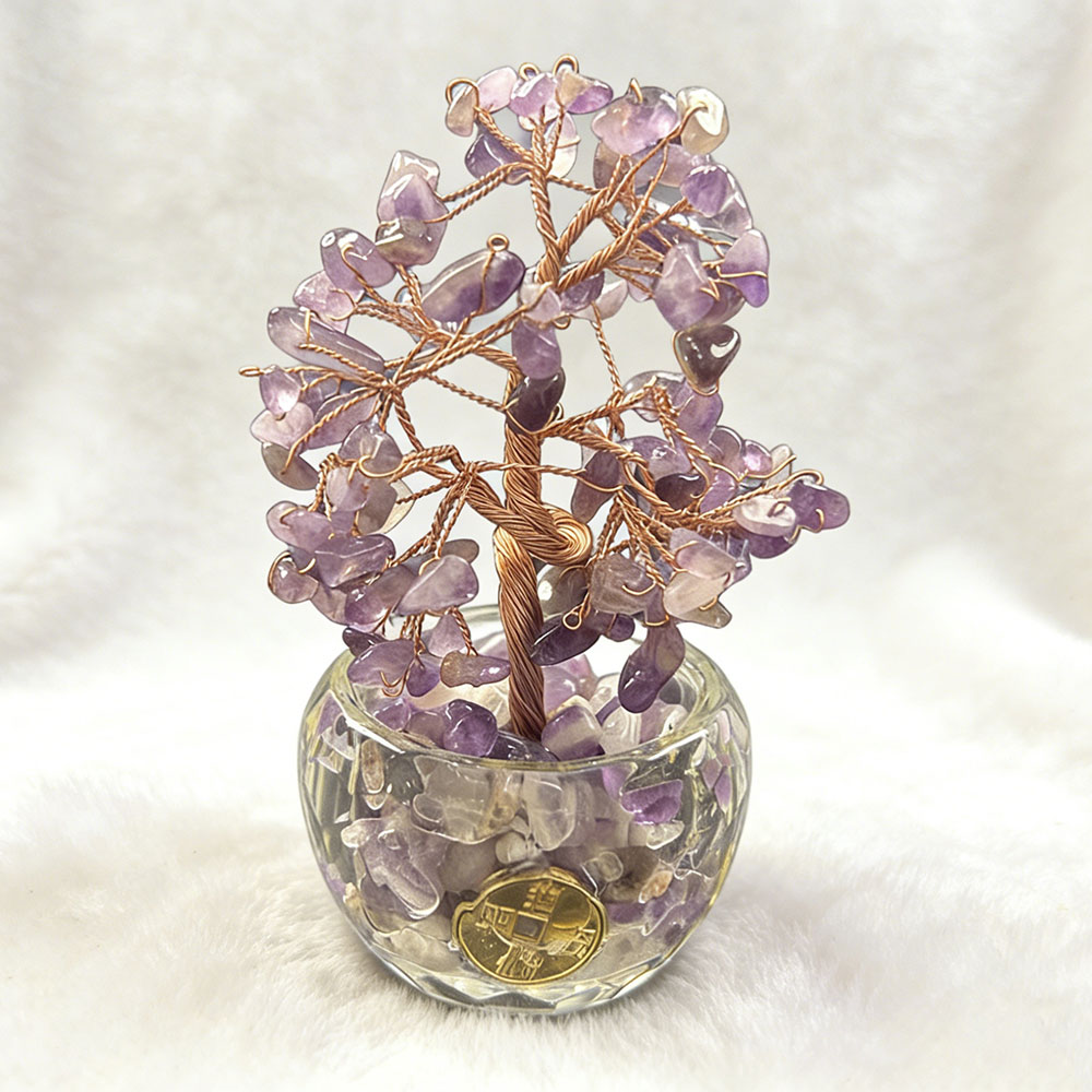 Amethyst Tree of Life: Calm the Mind, Boost Intuition & Protect Energy
