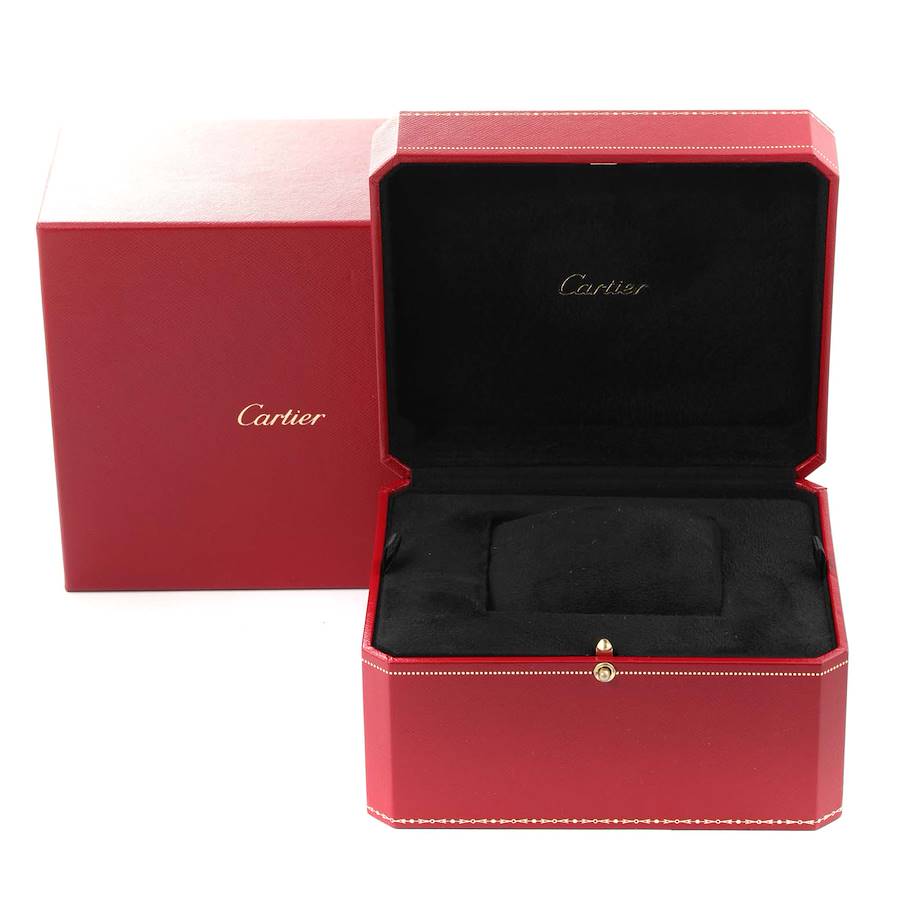 Cartier Roadster Ladies 18K Yellow Gold Diamond Watch WE500160
