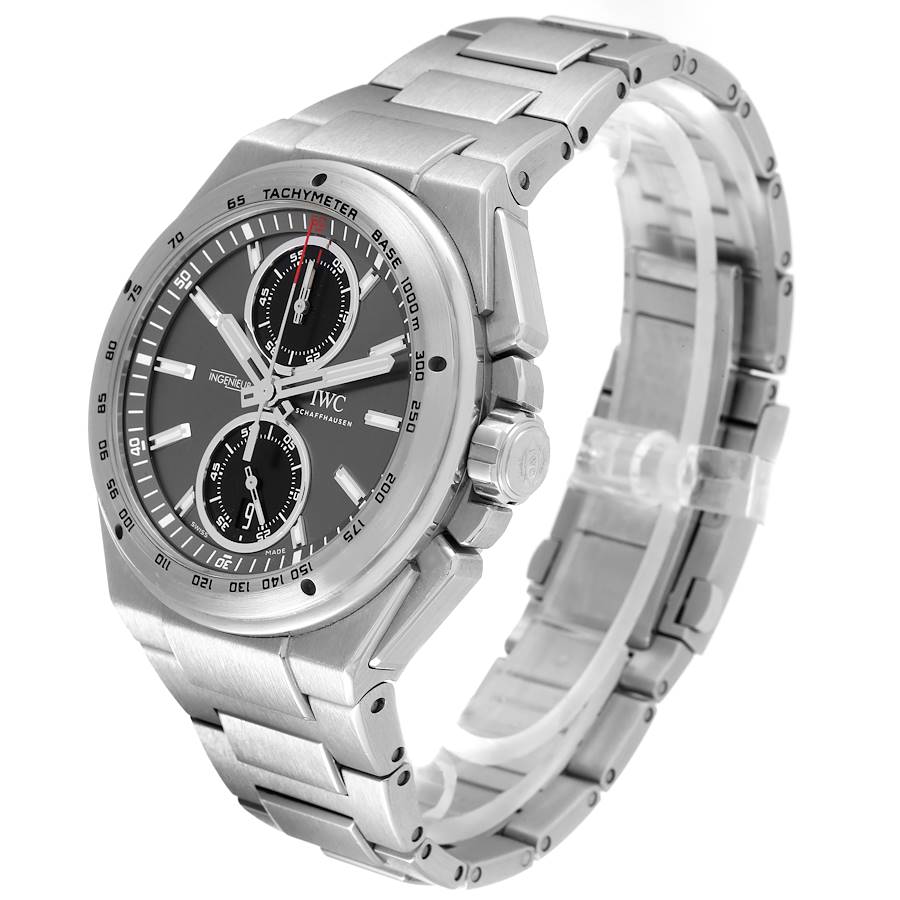 IWC Ingenieur Chronograph Racer Gray Dial Steel Mens Watch IW378508