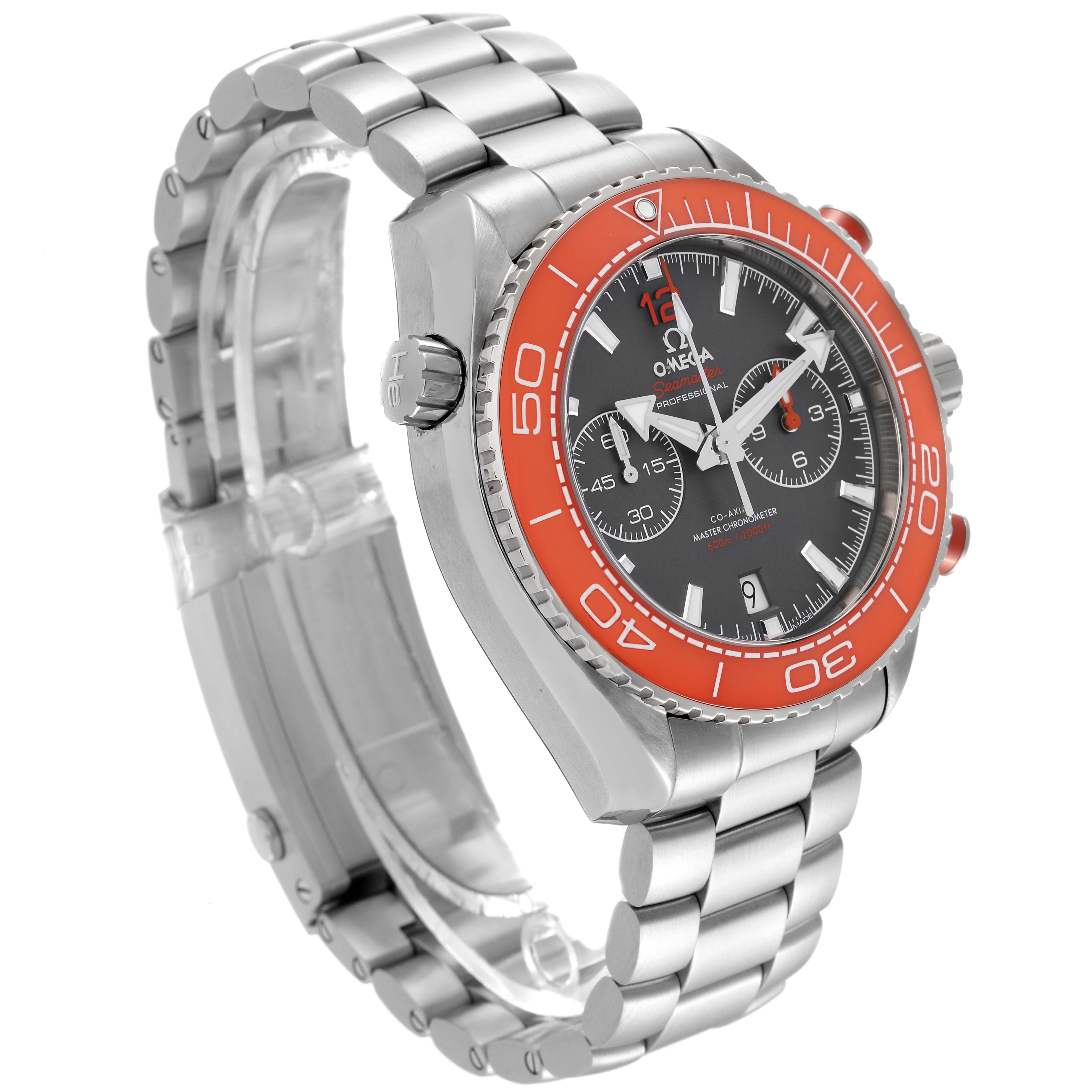 Omega Planet Ocean Chronograph Steel Mens Watch 45.5 MM 215.30.46.51.99.001