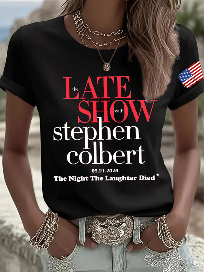 🔥Buy 3 Get 15% Off🔥Retro Last Show 05.21.2026 The Night The Laughter Died Print T-Shirt