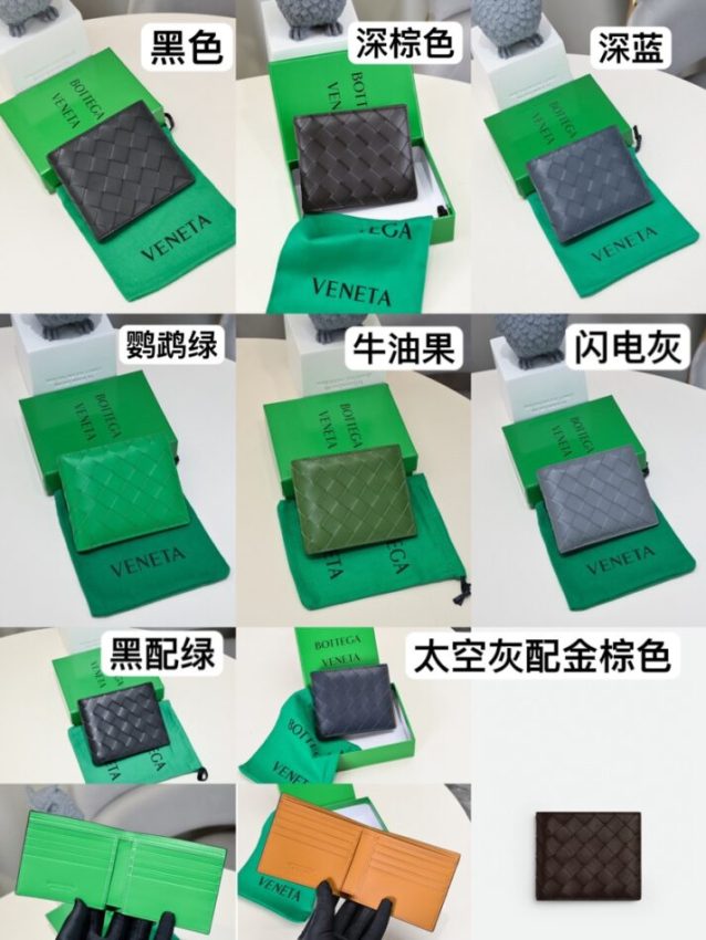 Replica Bottega Veneta 2 Fold Wallet
