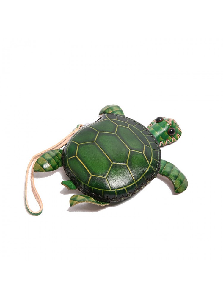Turtle Animal Figure PU Coin Purse