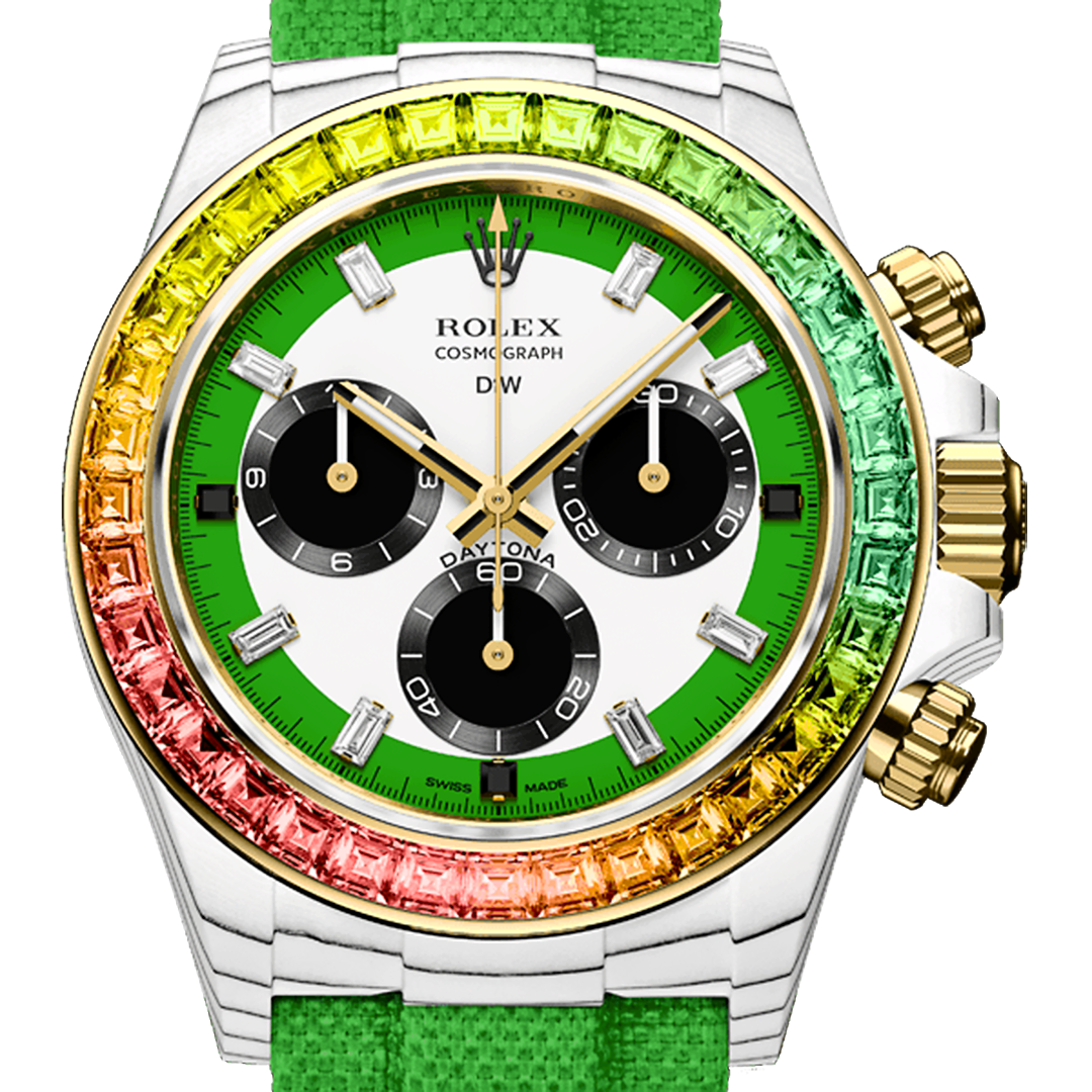 CarboQuartz Rainbow Wild Green