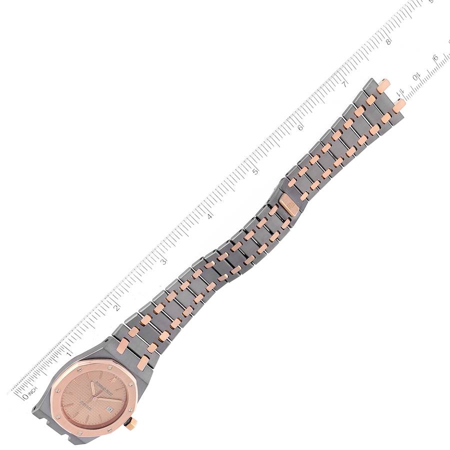 Audemars Piguet Royal Oak Tantalum Rose Gold Mens Watch 15000TR