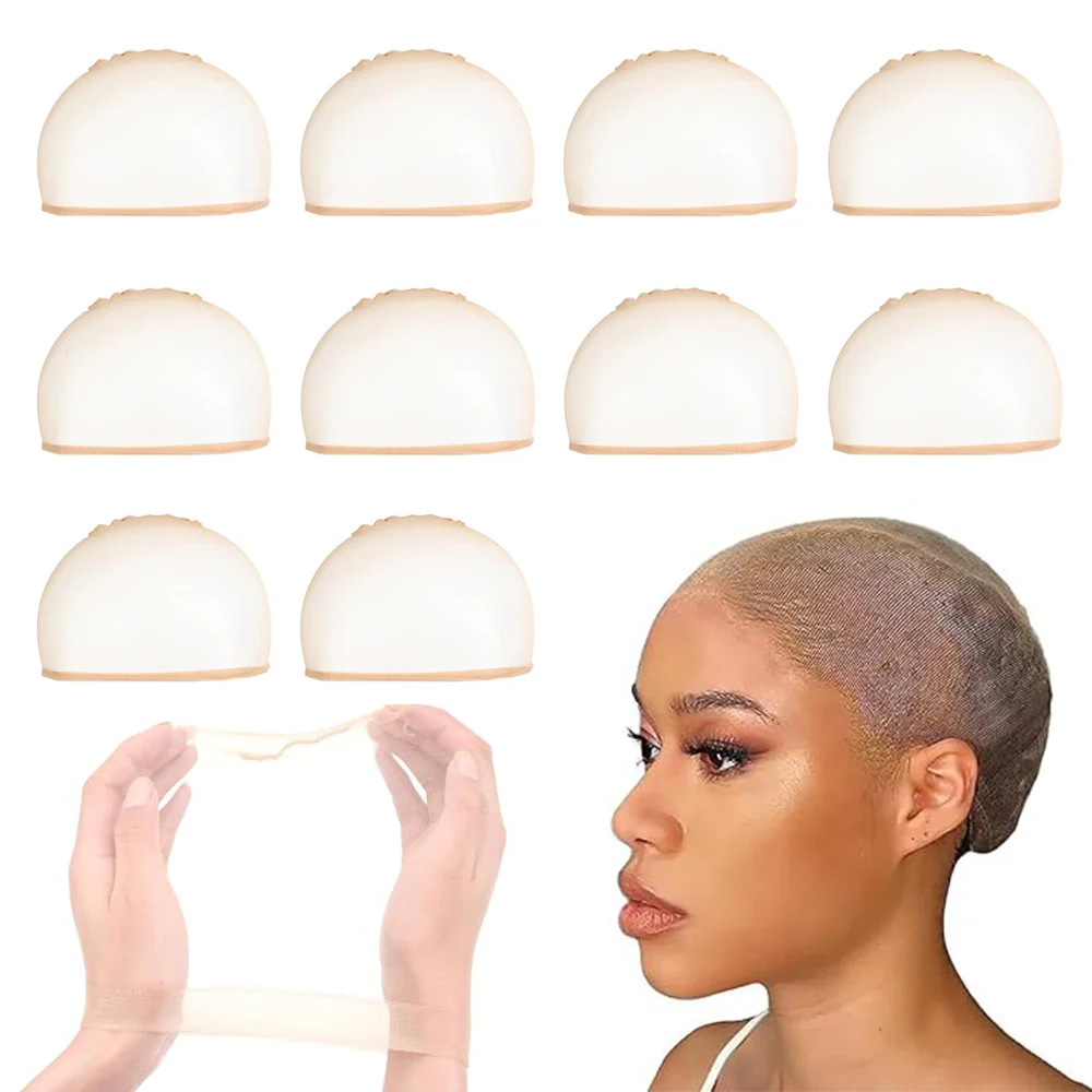 10Pcs HD Wig Cap