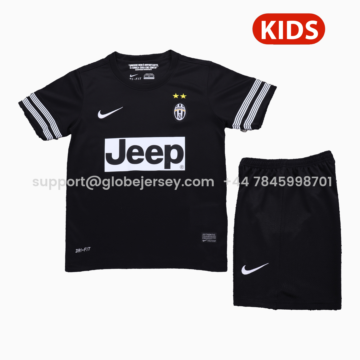 Retro Juventus 2012-13 Away Kids Kit