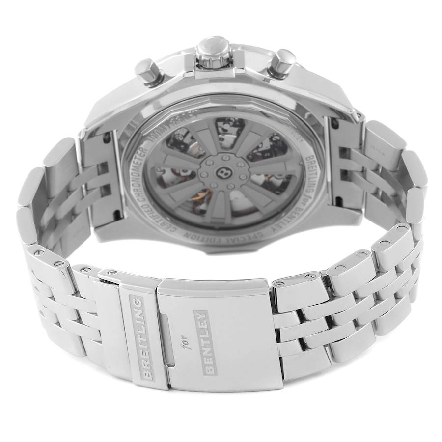 Breitling Bentley B06 Silver Dial Chronograph Mens Watch AB0611