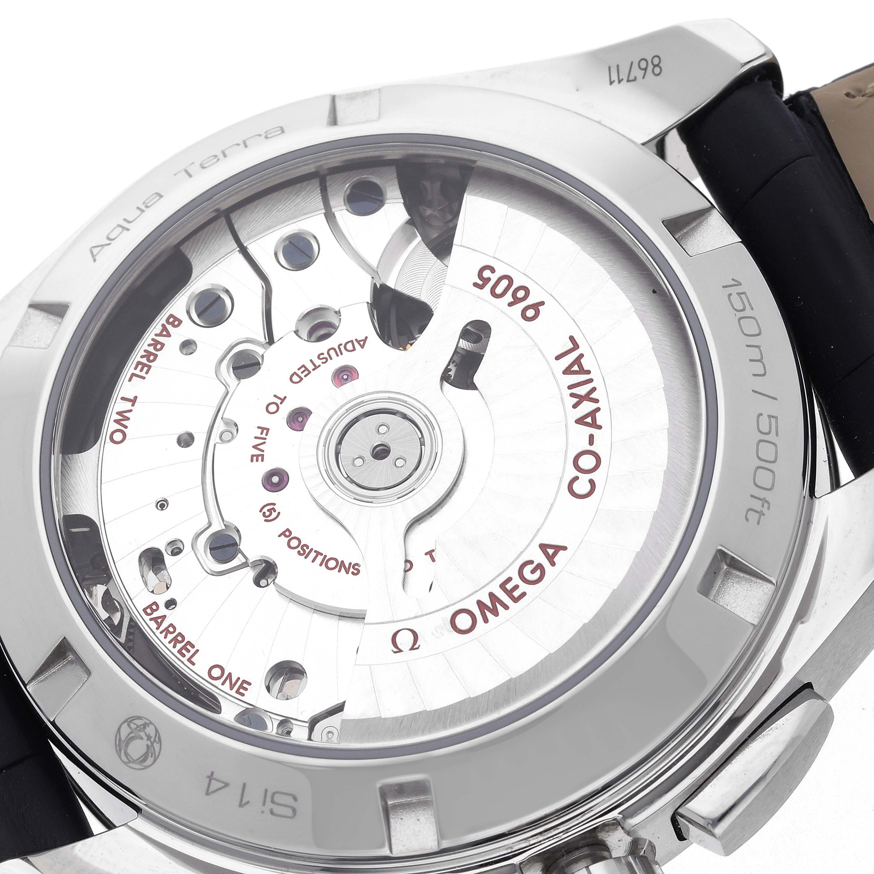 Omega Seamaster Aqua Terra GMT Mens Watch 43.0 MM 231.13.43.52.03.001