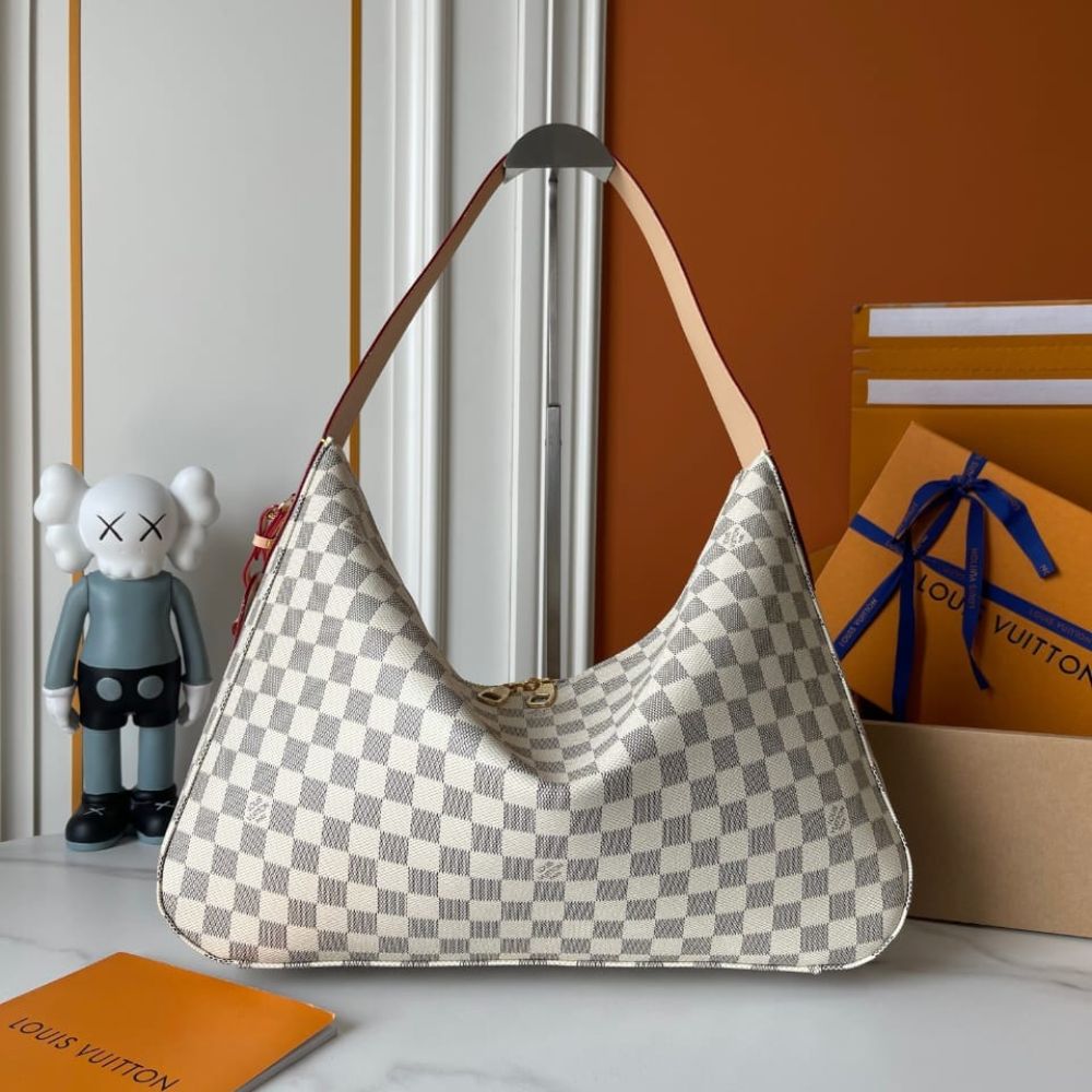 Louis Vuitton Slouchy MM Damier Azur 29Cm N00126